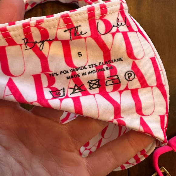 TWO Pink Bayu the Label Underwire Tops sz Small - Picture 6 of 6